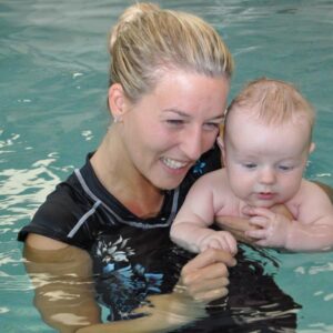 Sandra vom Team der Schwimmschule in Stuttgart